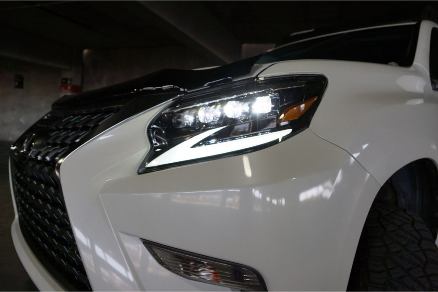 Faros delanteros LED ARex Nova: Lexus GX460 (14-19) - Negro (juego)