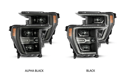 Faros delanteros LED ARex Luxx: Ford F-150 (21+) - Negro (juego)