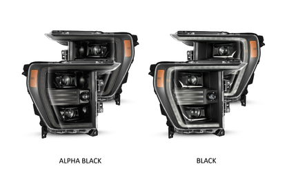 ARex Pro Halogen Headlights: Ford F-150 (21+) - Black (Set)