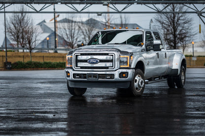 2011–2016 Ford Super Duty XB LED-Scheinwerfer (bernsteinfarbenes Tagfahrlicht)