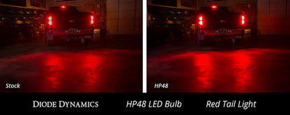 1157 LED Bulb HP48 LED Amber Single Diode Dynamics
