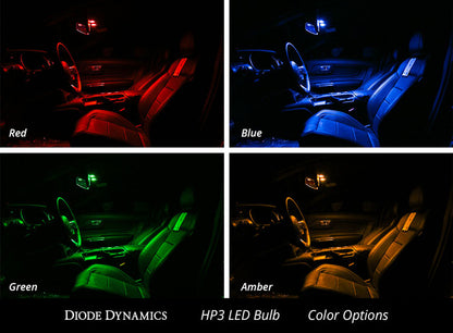 194 LED Bulb HP3 LED Red Single Diode Dynamics