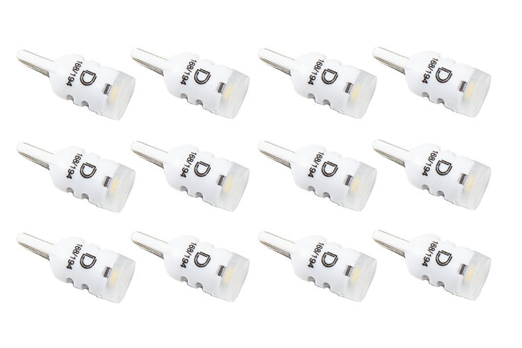 194 LED Bulb HP3 LED Cool White Set of 12 Diode Dynamics