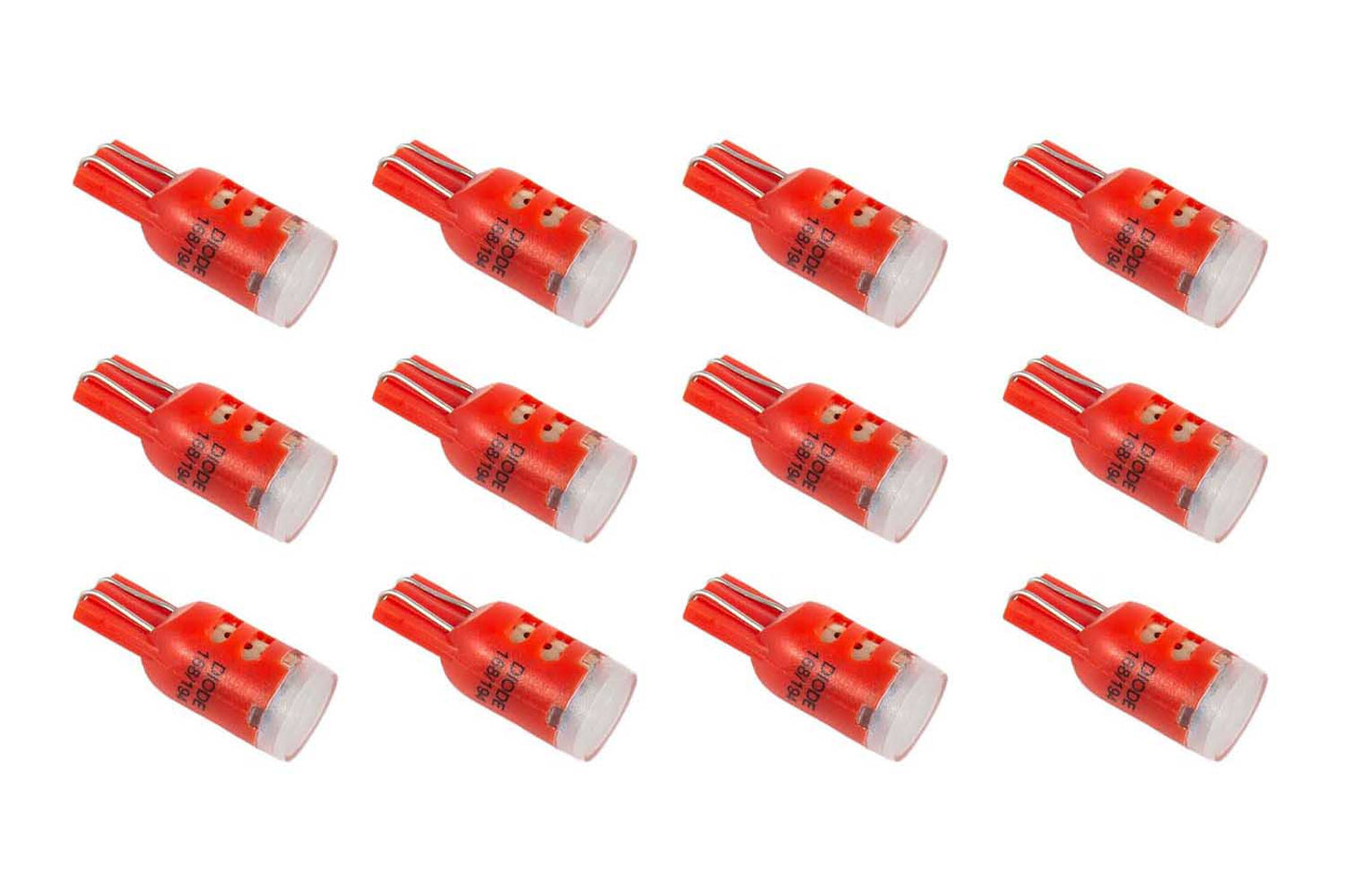 194 LED Bulb HP5 LED Red Set of 12 Diode Dynamics