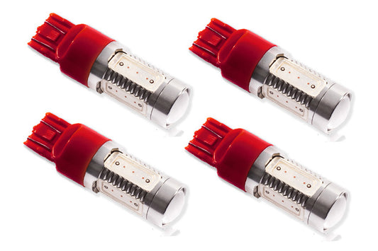 7443 LED Bulb HP11 LED Red Set of 4 Diode Dynamics