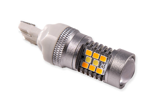 Bombilla LED 7443 HP24 LED blanco frío con conmutación de diodo único dinámico