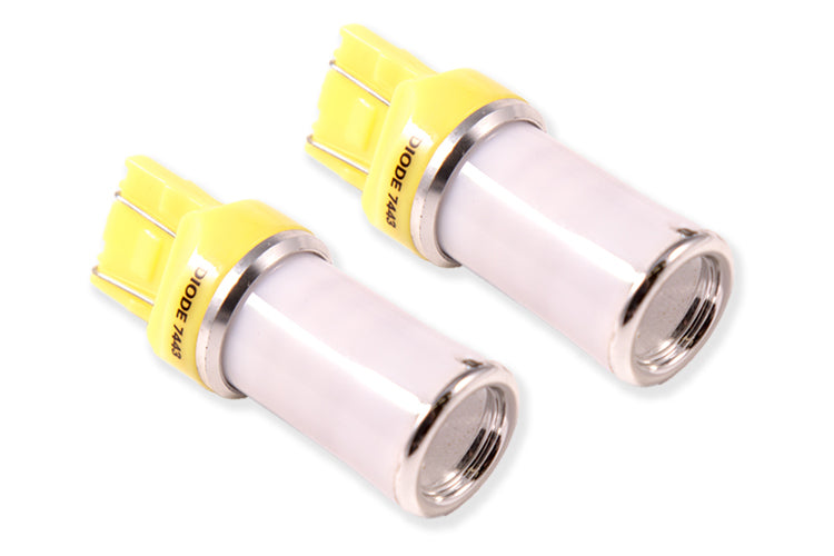 7443 LED Bulb HP48 LED Amber Pair Diode Dynamics