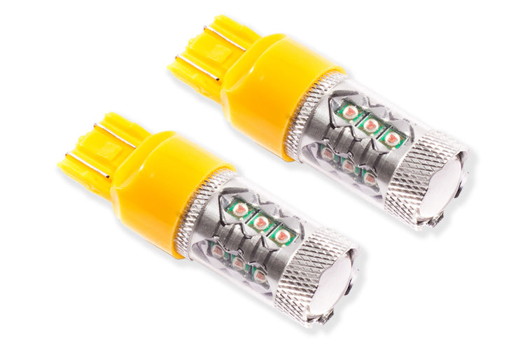 7443 LED-Lampe XP80 LED Bernstein Einzeldiode Dynamik