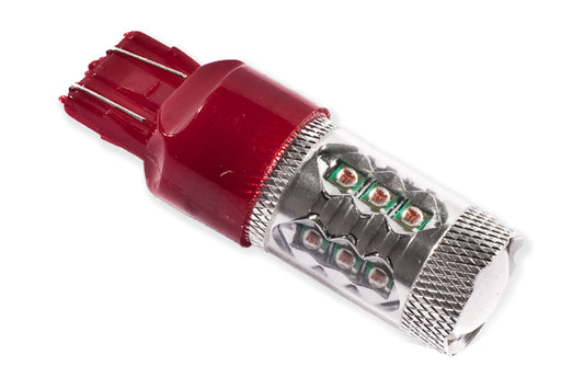 7443 LED Bulb XP80 LED Red Single Diode Dynamics