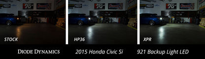 Luces LED de respaldo para Honda Civic Si 2012-2016 (par) HP36 (210 lúmenes) Diode Dynamics