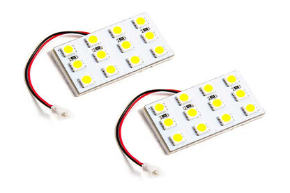 LED-Platine SMD12 Kaltweiß Paar Diodendynamik