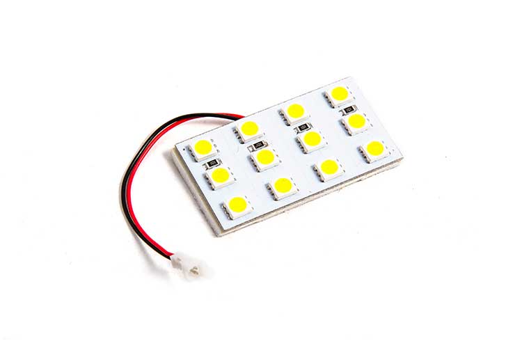 LED Board SMD12 Cool White Single Diode Dynamics