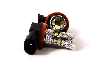 H11 XP80 LED Cool White Pair Diode Dynamics