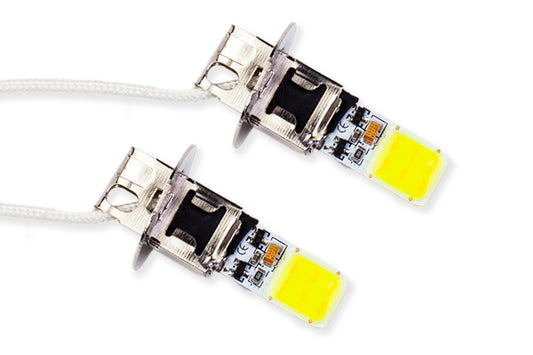 H3 COB12 LED Cool White Pair Diode Dynamics