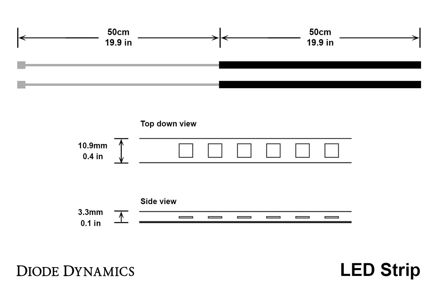 FlexLight LED Strip Cool White Diode Dynamics