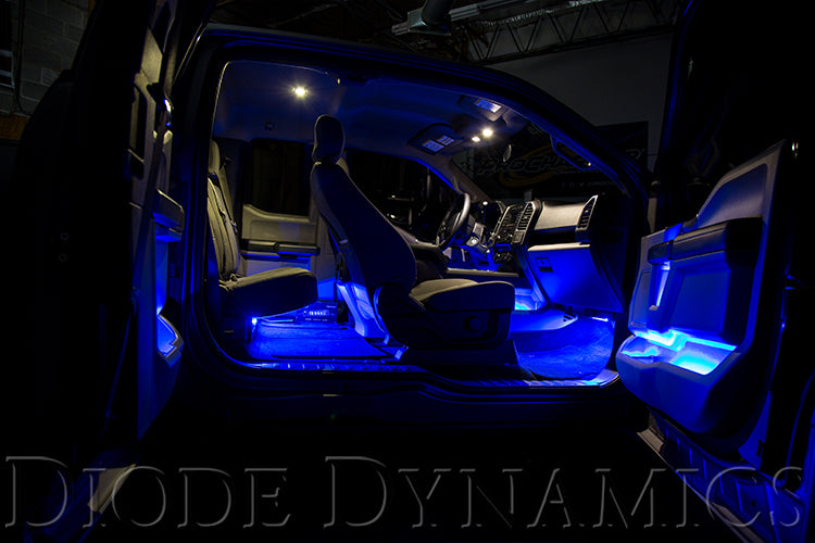 Red LED Footwell Kit Diode Dynamics