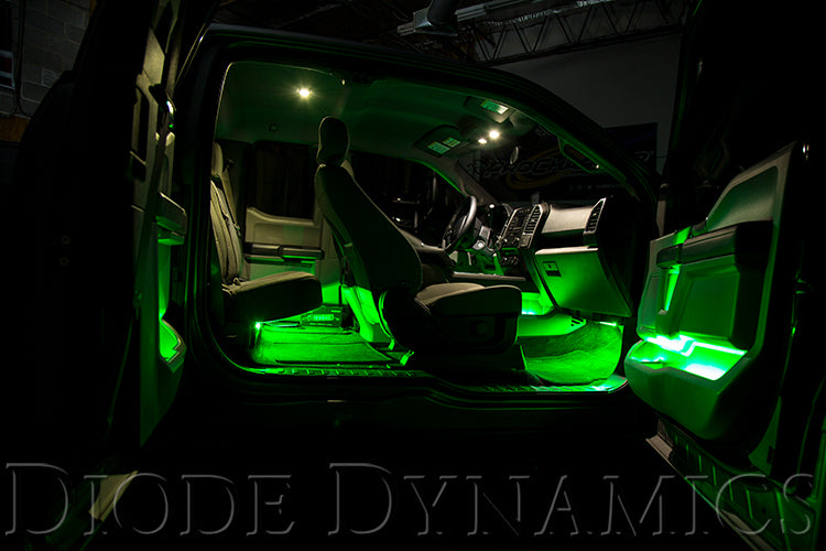 Red LED Footwell Kit Diode Dynamics