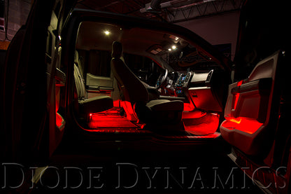 Rotes LED-Fußraum-Kit Diode Dynamics