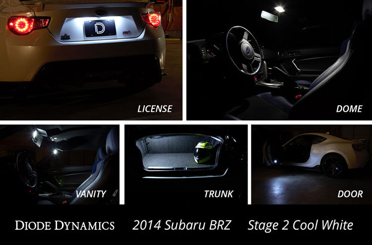 Kit interior para Subaru BRZ Stage 1 Blue Diode Dynamics