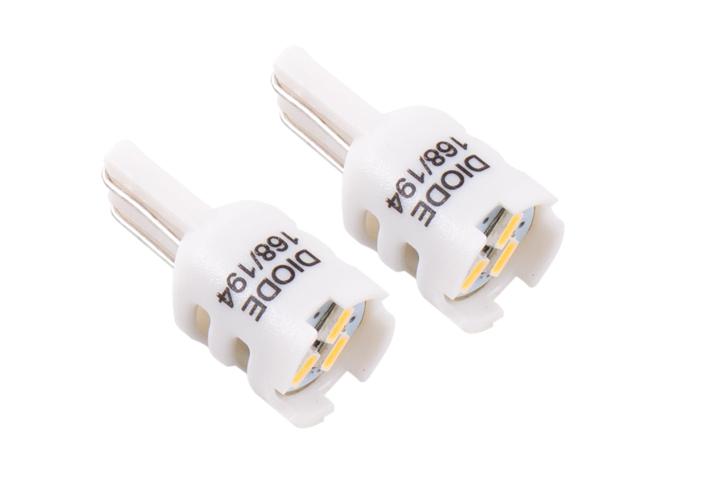 194 LED Bulb HP3 LED Natural White Short Pair Diode Dynamics