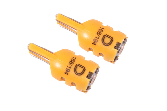 194 LED Bulb HP5 LED Amber Short Pair Diode Dynamics