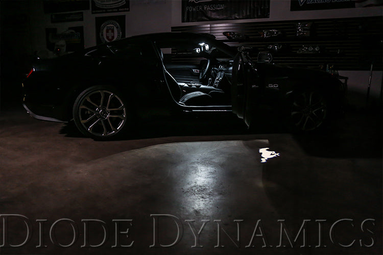 Kit de luces LED para interior Mustang 18-19 Mustang Stage 1 Red Diode Dynamics