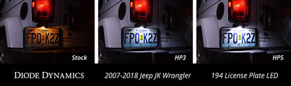 Wrangler JK 4-türiges Innenraum-Kit Stufe 1, Red Diode Dynamics