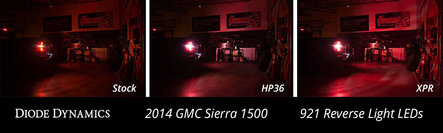 Backup LEDs for 2014-2021 GMC Sierra 1500 (pair), XPR (720 lumens)