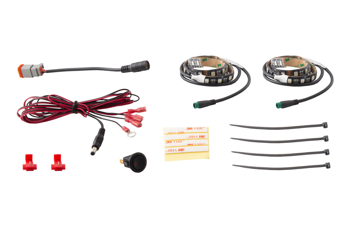 RGBW Footwell Strip Kit 2pc Multicolor Diode Dynamics