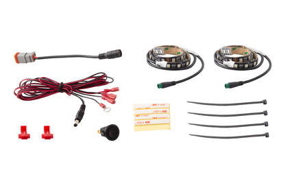 RGBW Fußraumstreifen-Kit 2-teilig Multicolor Diode Dynamics