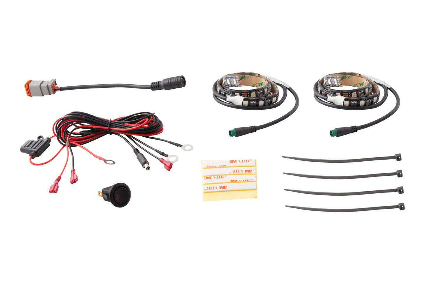 RGBW-Grillstreifen-Kit 2-teilig Multicolor Diode Dynamics