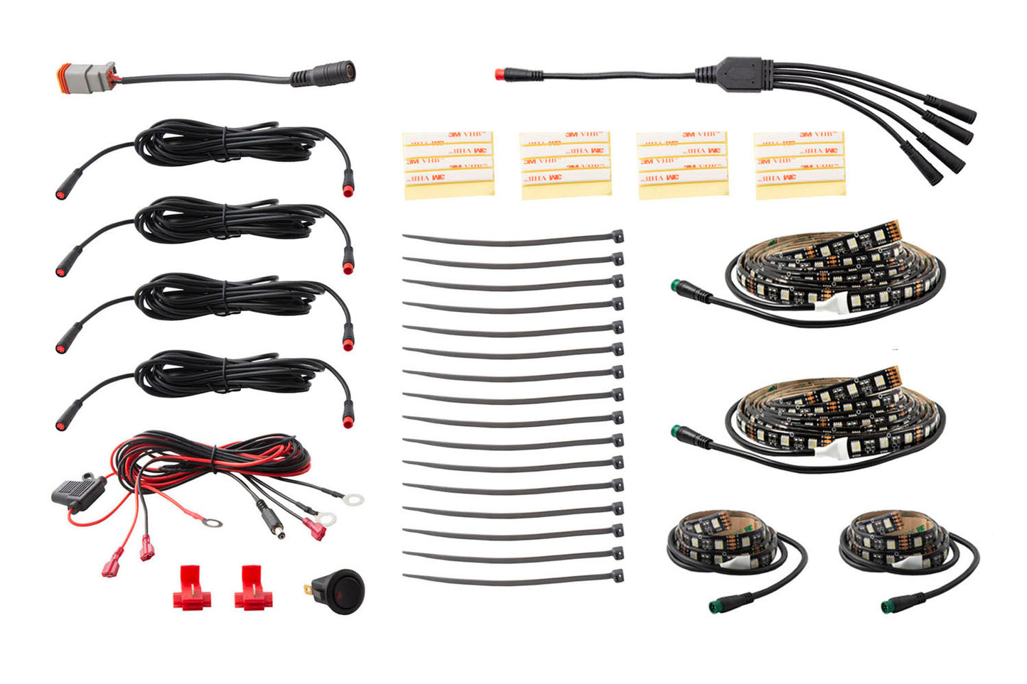 RGBW Multicolor Underglow LED Kit Diode Dynamics