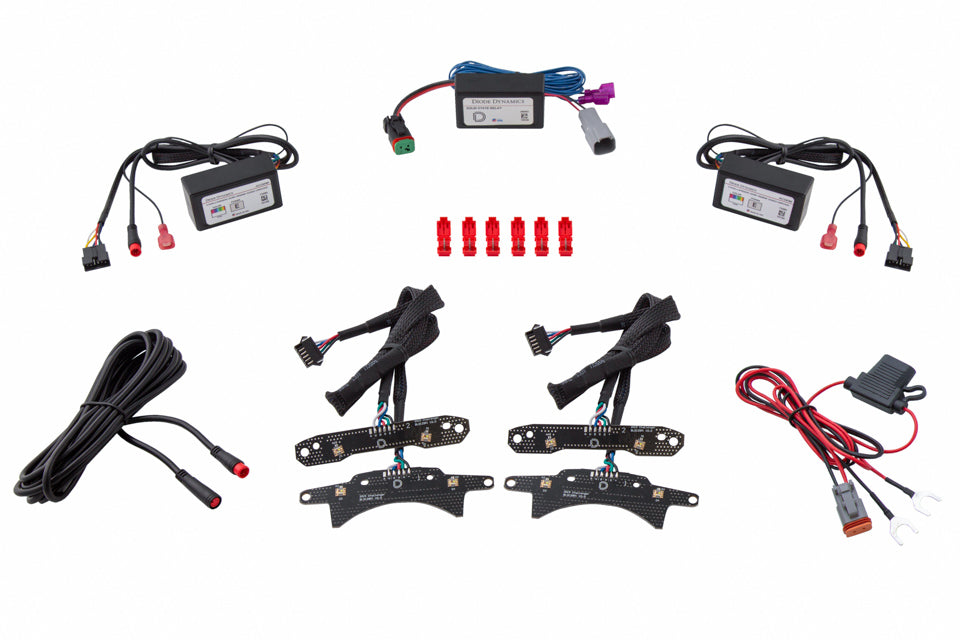 RGBW DRL LED Boards for 2015-2021 Dodge Challenger