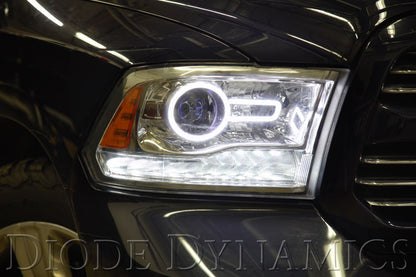 Kit de luces LED de halo para Dodge Ram Switchback 13-18 con dinámica de diodos