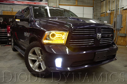 Kit de luces LED de halo para Dodge Ram Switchback 13-18 con dinámica de diodos