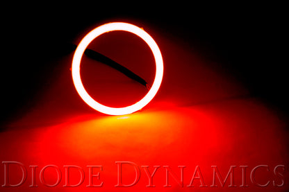 Luces Halo LED 140mm Rojo Cuatro Diodos Dinámicos