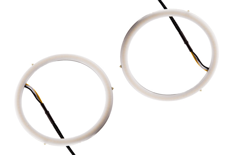 Luces LED Halo de 110 mm con par de diodos de conmutación dinámica