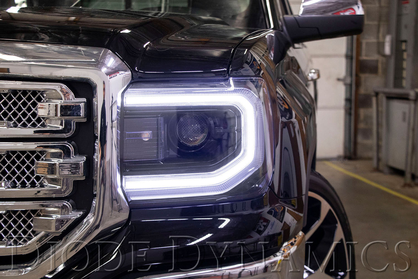 Halos LED GMC Sierra Switchback 16-18 Sierra 1500 Dinámica de diodos