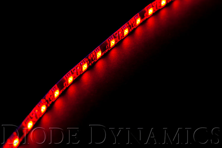 Tira de luces LED roja de 50 cm SMD30 WP Diode Dynamics