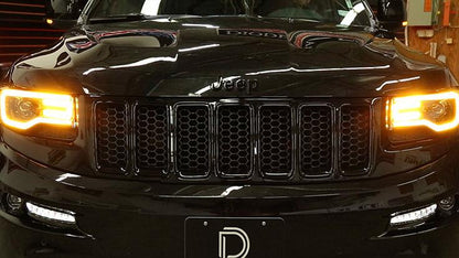 Halos LED con cambio de dirección para Jeep Grand Cherokee 2014-2021