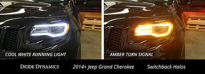 Halos LED con cambio de dirección para Jeep Grand Cherokee 2014-2021