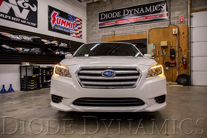 Halos LED C-Light Switchback para Subaru Legacy/Outback 15-17 Diode Dynamics