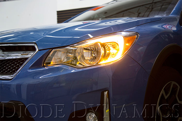 Dinámica de diodos de halos LED con interruptor C-Light de Subaru Crosstrek/Impreza