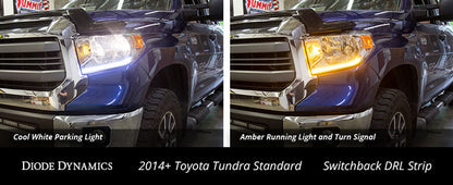 Standard Switchback DRL LED-Streifen für Toyota Tundra 2014–2021