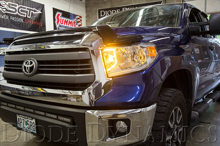 Halos LED C-Light de Switchback para Toyota Tundra 2014-2021