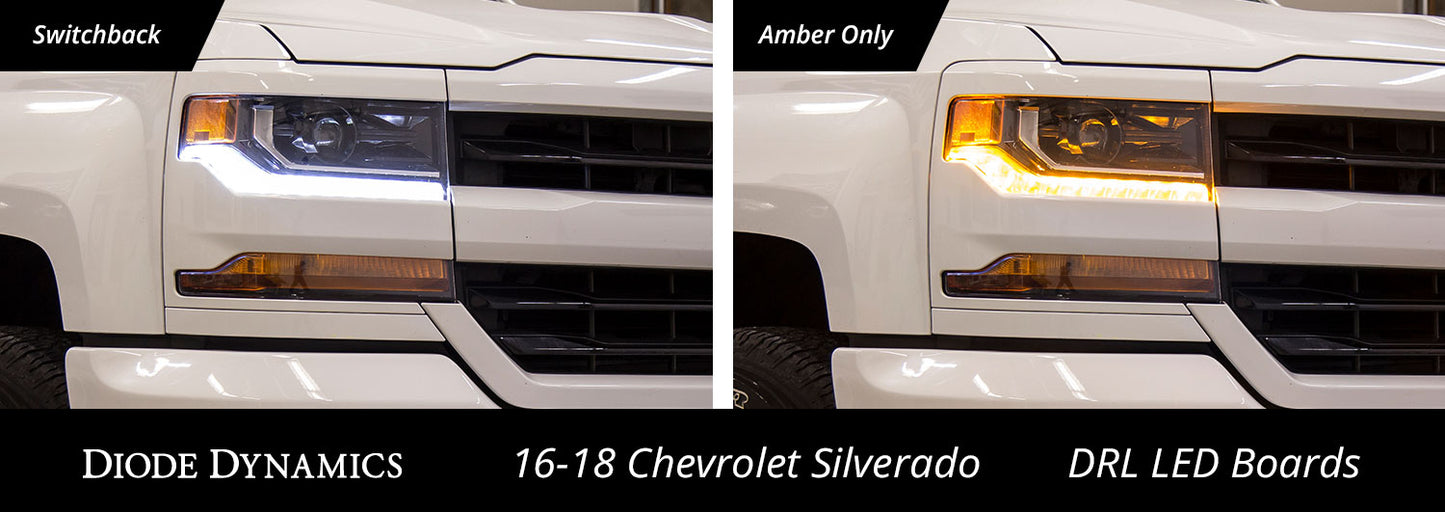 Silverado 2016-2018 Switchback DRL Boards Diode Dynamics