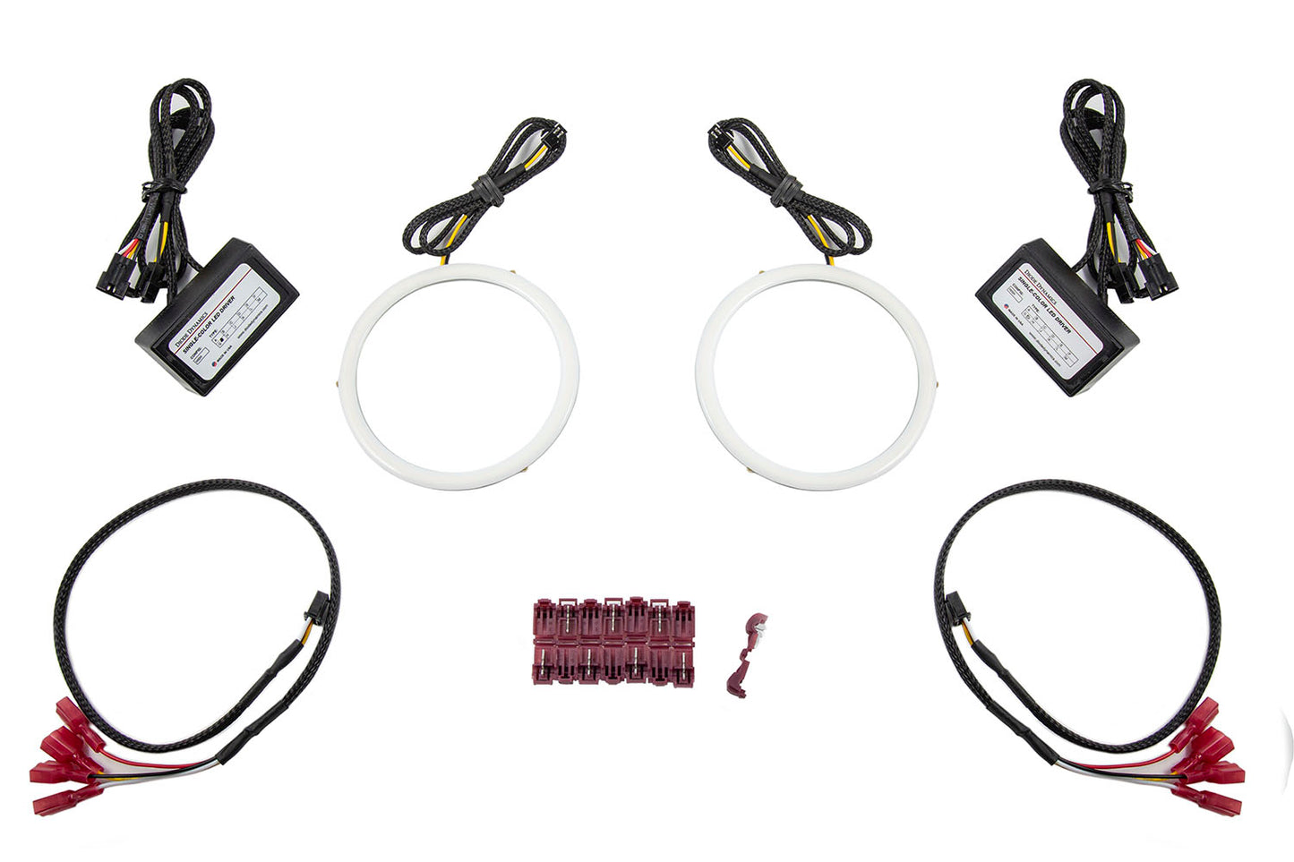 Halo-Leuchten LED 185mm Switchback Paar Diode Dynamics