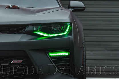 Dinámica de diodos de las placas DRL inferiores RGBWA del Camaro 2016-2018