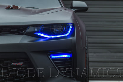 Dinámica de diodos de las placas DRL inferiores RGBWA del Camaro 2016-2018