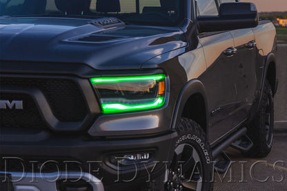 Placas LED DRL RGBW para Ram 1500 Midline 2019-2021